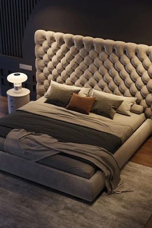 Nordic Solid Wood Bed Headboards for Bedroom