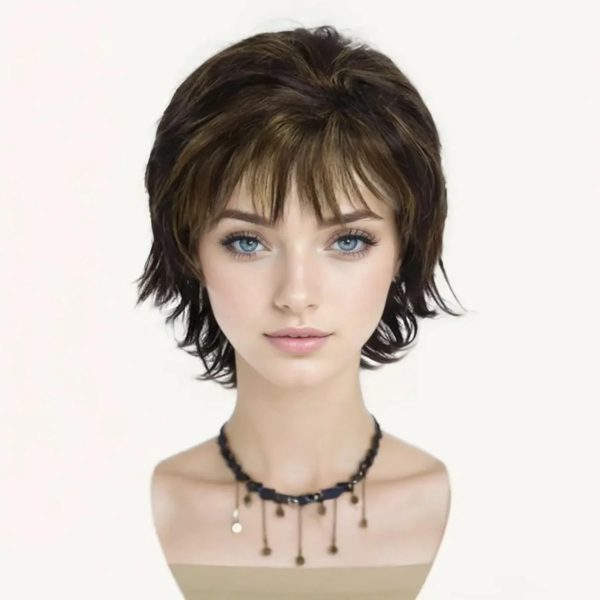 Short Wigs for Women Synthetic Hair Natural