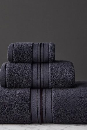 Towel Sets Solid Color Thicken Bathroom