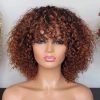 Sleek Jerry Curly Short Pixie Cut Bob Brazilian - Image 8