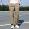 Men's Spring Summer Cargo Pants Cotton Work Pants New Overalls Large Size Relaxed Fit Jogger Gym Korean Loose Casual Trousers - Image 6