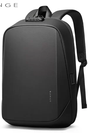 BANGE Backpack Brand Laptop Backpack Anti-theft Waterproof School Backpacks USB Travel Bag Backpack Business Male 2024