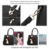 Classic Women Genuine Leather Bags High Quality Vintage Messenger Bags Luxury Women Tote Handbags for Ladies Shopper Female Bag - Image 4