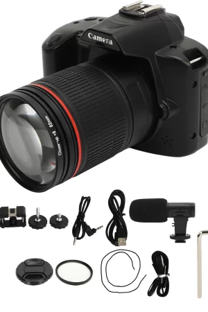 4K 64MP HD Night Vision Digital Camera 3in IPS Color Display WIFI Digital Camera 16X Digital Zoom 120 Degree Wide Angle