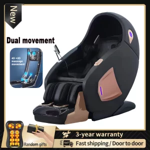 3-year warranty massage chair for full body 4d zero gravity Dual-core SL-Track Home Office Electric Heating Kneading 3D massage