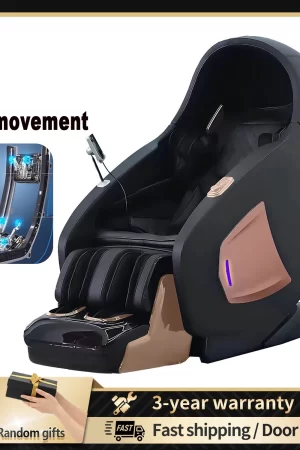 3-year warranty massage chair for full body 4d zero gravity Dual-core SL-Track Home Office Electric Heating Kneading 3D massage