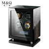 Mechanical Automatic Watch Winder Luxury Fingerprint Wood Watch Safe Box Touch Control and Interior Backlight Watches Storage - Image 3