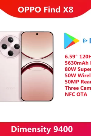 Official New OPPO Find X8 5G SmartPhone Dimensity 9400 Octa Core 6.59" 120Hz 5630mAh Battery 80W 50MP Rear Three Cameras NFC