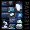 Attack Shark X11 Wireless Mouse,PC Tri-Mode Connection 2.4GHz/Wired/Bluetooth PAW3311 22000DPI 400IPS RGB Computer Gaming Mouse - Image 2