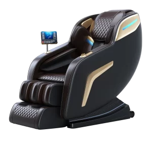Faercon Massage Chair, 4D Movement + Extra Long Sl Rail. Full Body Air Bag Package, Precise Fit Human Body Curves, a Thoughtful Choice for Parents and Elders