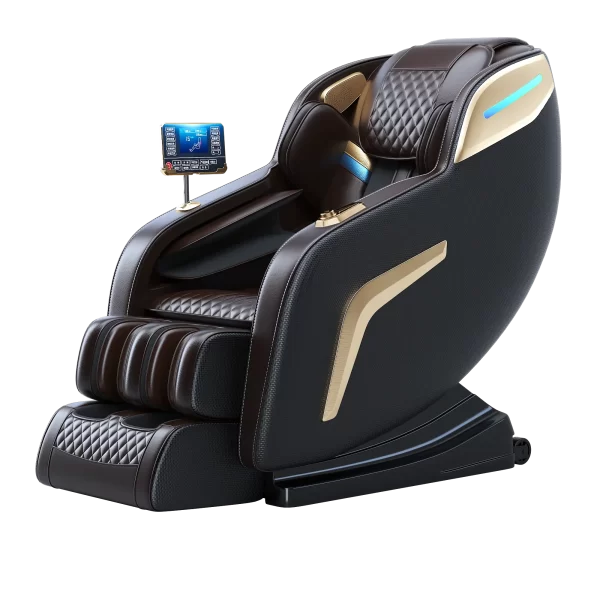 Faercon Massage Chair, 4D Movement + Extra Long Sl Rail. Full Body Air Bag Package, Precise Fit Human Body Curves, a Thoughtful Choice for Parents and Elders