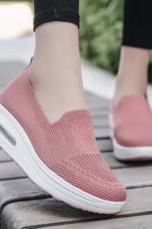 Women's Sneakers Fashion Plus Size Shoes Women Flat Sneaker Women Casual Shoes Slip On Platform Sneaker Woman Zapatos De Mujer