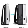 Men's 17 Inch Waterproof Laptop Backpack Expandable Hard Shell Gaming Pack TSA Anti-theft USB Charge Business Travel Bags - Image 3