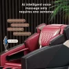4d Luxury Sl Track Recliner Zero Gravity Deluxe Rocking Massage Chair Full Body Airbags Electric Back Heated Professional Massag - Image 2
