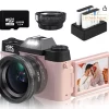 The New R10 Mirrorless Digital Camera Is A 3.0-Inch 4k High-Definition 75-Megapixel Entry-Level Home Travel Wifi Camera - Image 2
