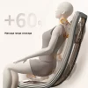 4d Luxury Sl Track Recliner Zero Gravity Deluxe Rocking Massage Chair Full Body Airbags Electric Back Heated Professional Massag - Image 3
