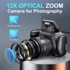 4K HD Digital Camera for Photography Vlogging Webcam for YouTube 72MP APP WiFi Auto Focus Livestream Video Cameras - Image 5