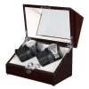 Luxury Watch Winder For Automatic Watches Box Mechanical Watches Rotator Wood Case Winding Cabinet Storage Luxury Display case - Image 3