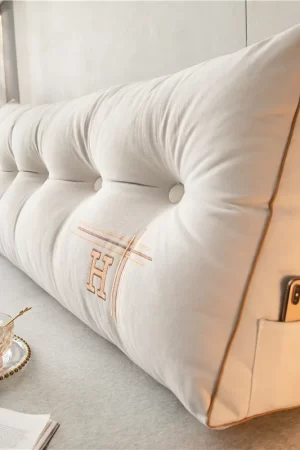 Headboard Pillow Cute Pillow Cojines Decorativos Triangular Cushion Floor Cushion Headrest Cushion Large Backrest