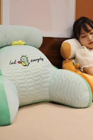 Bed Rest Reading Pillow Cartoon Detachable
