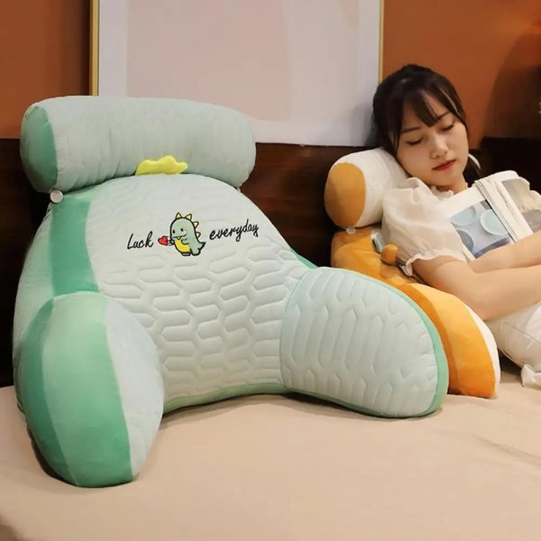 Bed Rest Reading Pillow Cartoon Detachable