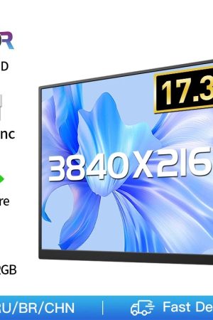 VCHANCE 17.3'' 4K Portable Monitor 3840*2160p