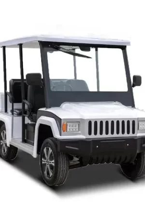 Property Security New Energy Four-Wheeled Electric Patrol Car
