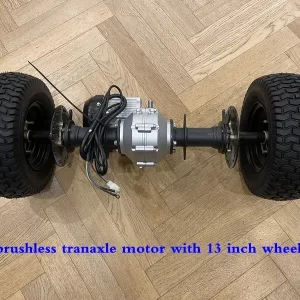 Brushless Geared Mobility Scooter Transaxle Motor with 13 inch tyre wheels PPSM133WL