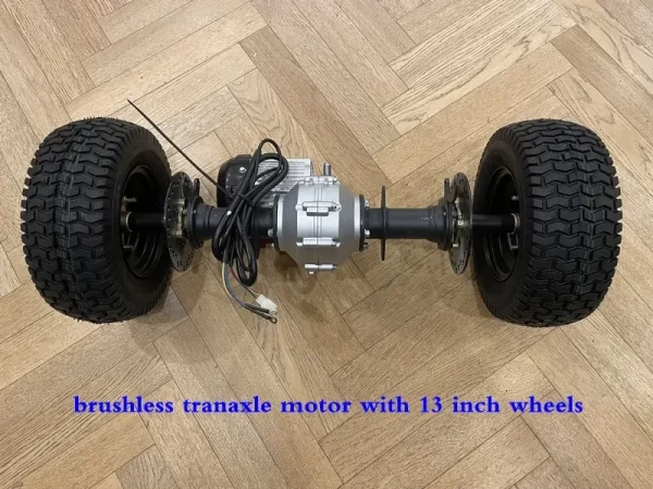 Brushless Geared Mobility Scooter Transaxle Motor with 13 inch tyre wheels PPSM133WL