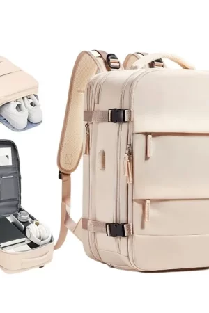 Laptop Travel Bag, Large Capacity, Multifunctional, for Laptop, Women, MacBook Pro 13/14/16 Spaces, Accessories, Bags, Cases