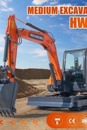 HW-60 Excavator 6 Ton Digger Medium And Large Excavators Construction Machinery Heavy Equipment China Factory Direct Sales