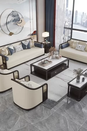 Designer Minimalist Living Room Sofa Set Fabric Modular Relaxing Cozy Simple Sofa Set Modern Nordic Divani Home Furniture