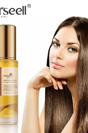 Karseell 50ml Moroccan Argan Oil for Hair Healing Cold Pressed Weightless Argan Oil Hair Serum for Dry Damaged Hair