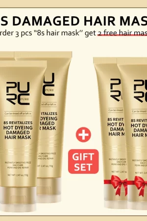 PURC 8 Seconds Repair Damaged Hair Mask Smoothing Straightening