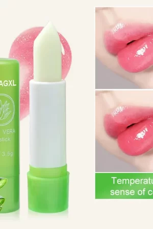 Aloe Vera Matte Lipsticks Color Changing Lipstick Tubes Blam C Waterproof 2.7g/3.5g Moisturizer Hydrating Vitamin Lip Lip A2V6