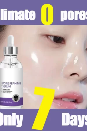 Pore Shrinking Serum Face Removing Large Pores Tightening Facial Pore Minimizing Essence Skin Care Beauty Firm skin