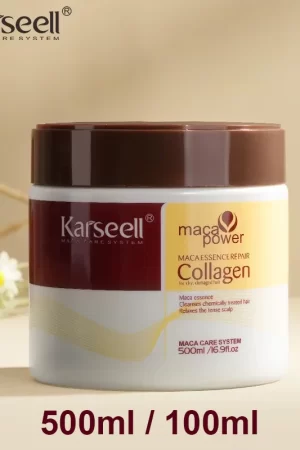 Karseell Collagen Hair Treatment Deep Repair Conditioning Argan Oil Hair Mask Essence for Dry Damaged Hair 100ml/500ml