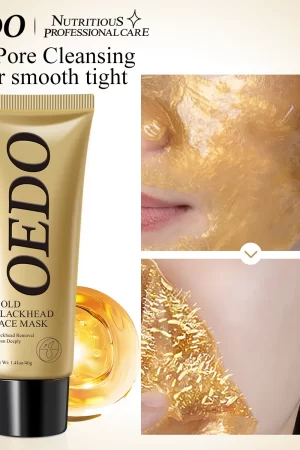 Gold Remove Blackhead Peel Mask Deep Cleansing Pore Dirt Cleansing Cosmetic Residue Exfoliating Cleansing Mask Oil Control Facia